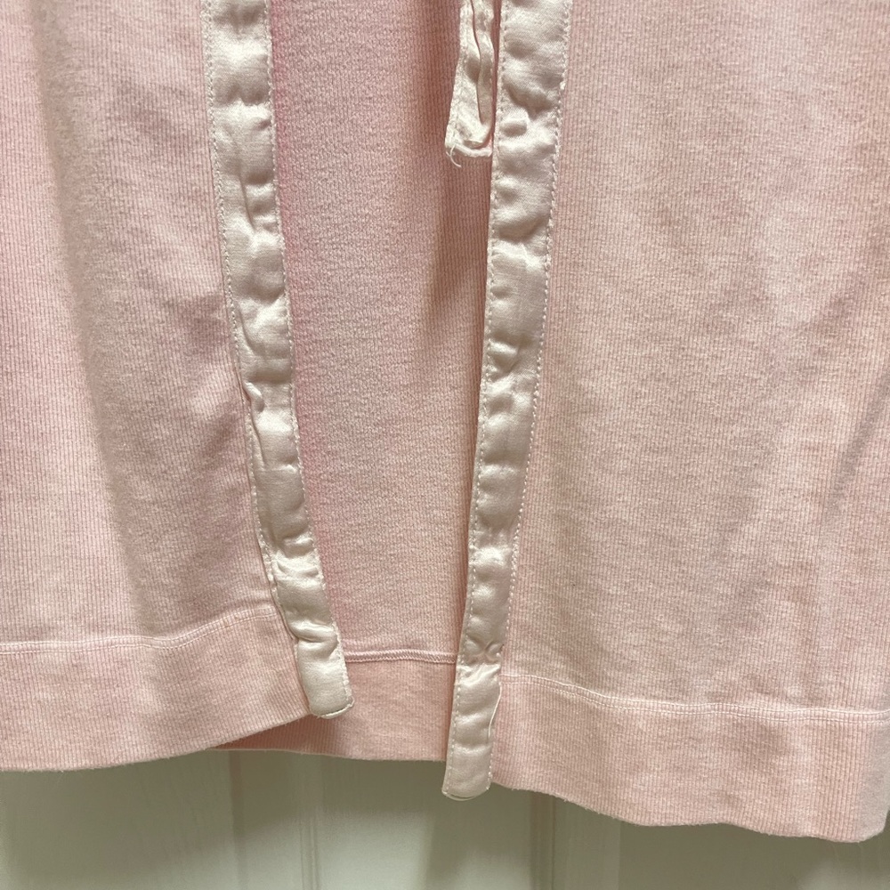 Pj Harlow Pink Tie Front Hooded Cardigan - Picture 8 of 12